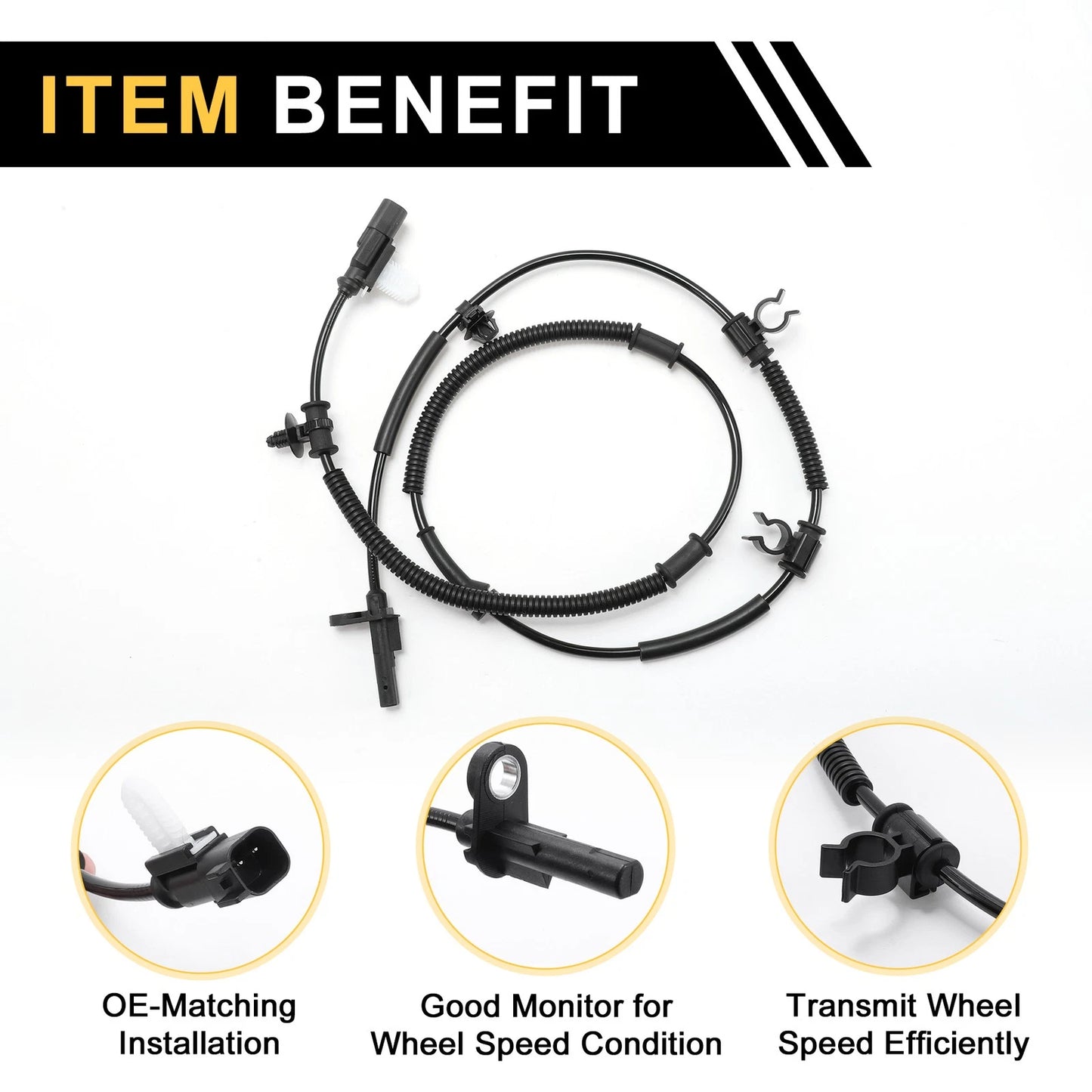 ABS Wheel Speed Sensor for Ford Expedition (2013)