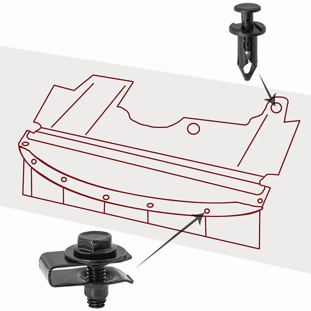 Engine Cover Undertray Shield Kit for Honda SY