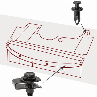 Engine Cover Undertray Shield Kit for Honda SY