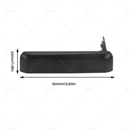 Front Outer Door Handle Pair for Nissan Navara D21 (1986-1997)