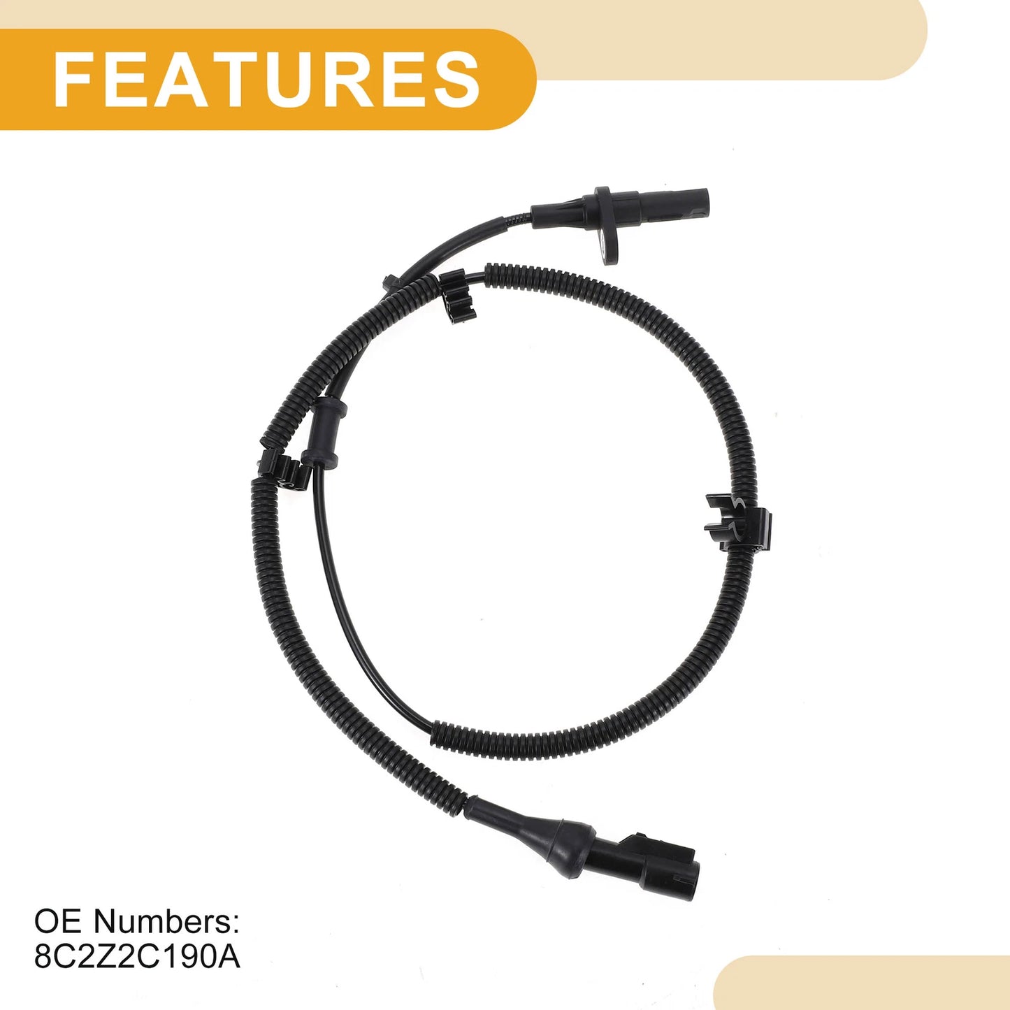 ABS Wheel Speed Sensor for Ford E-350, E-450 (2008-2010) Rear Right