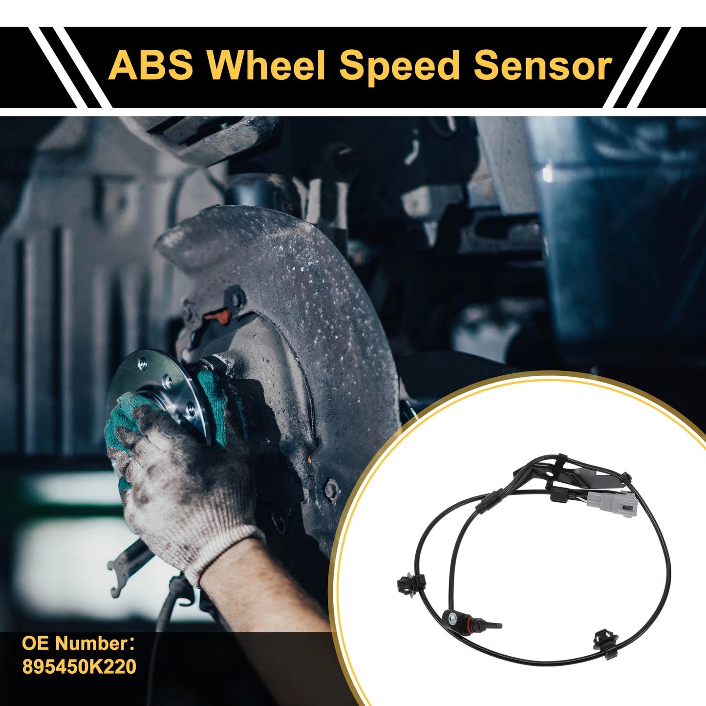 ABS Wheel Speed Sensor for Toyota Hilux (2015-2020) 1 x Right Rear