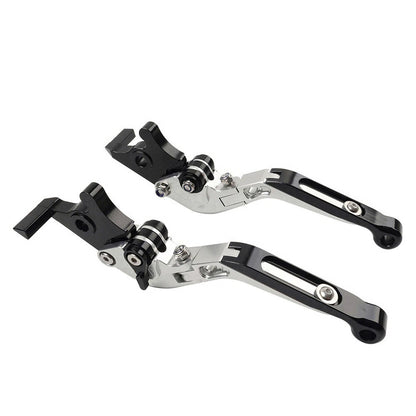 Silver Extendable Brake Clutch Levers for Honda CB1100, CB1300 (2013-2023)