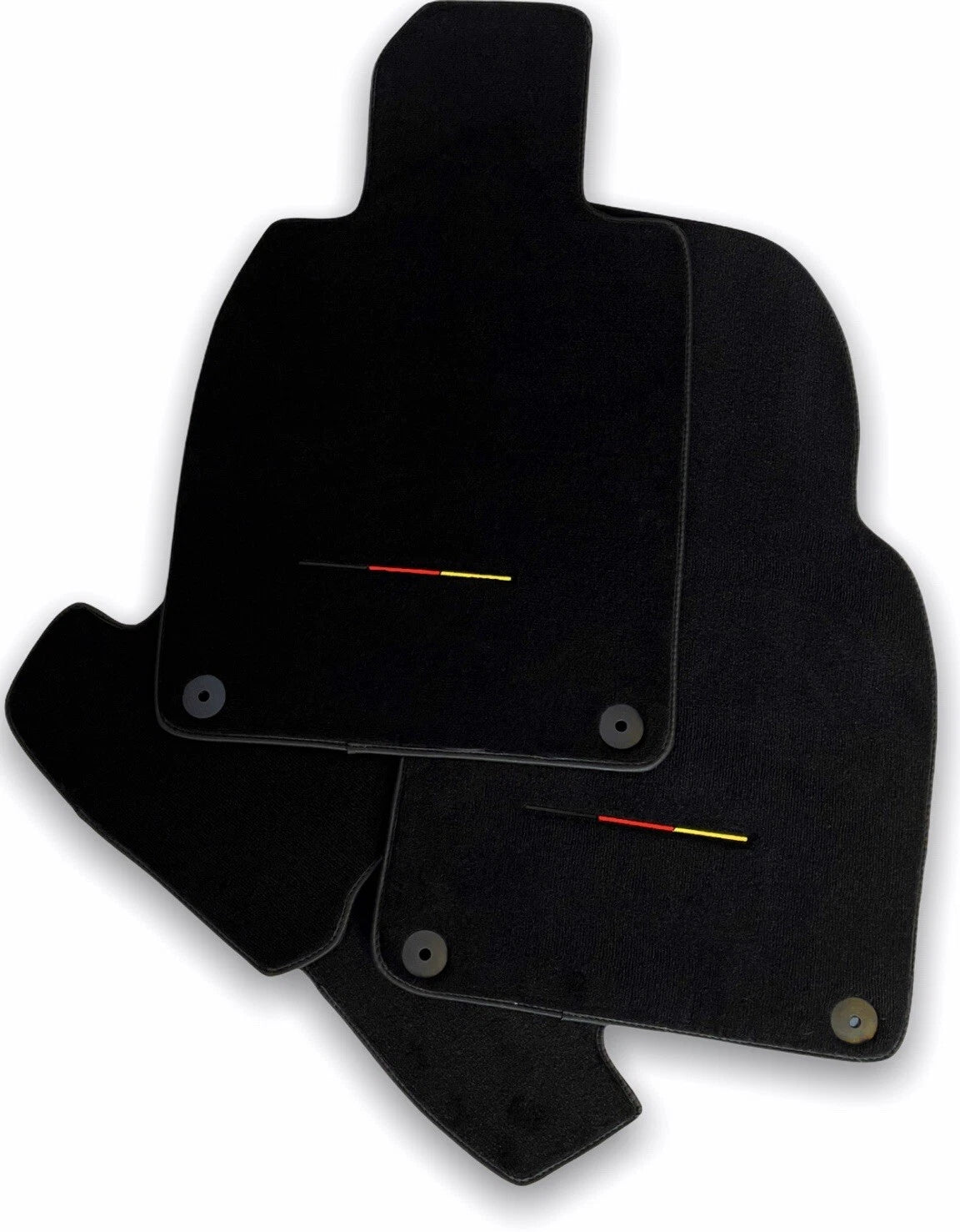 Floor Mats for Audi SQ8 LHD Carpet Black Germany Flag (2020-2022)