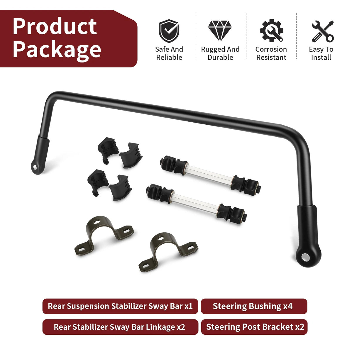Rear Suspension Sway Bar for Polaris Ranger 500 / XP 700 (2005–2009)