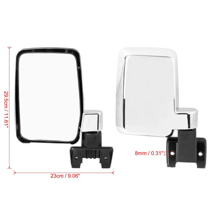 Rear View Side Mirror 2 x for Toyota Land Cruiser (1980–1996)