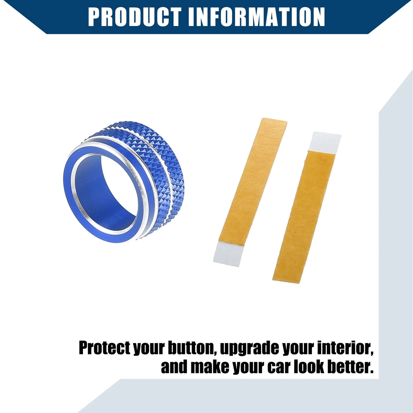 Rear View Mirror Switch Knob Cover for Toyota Sienta 170 Series (2015-2023) Blue