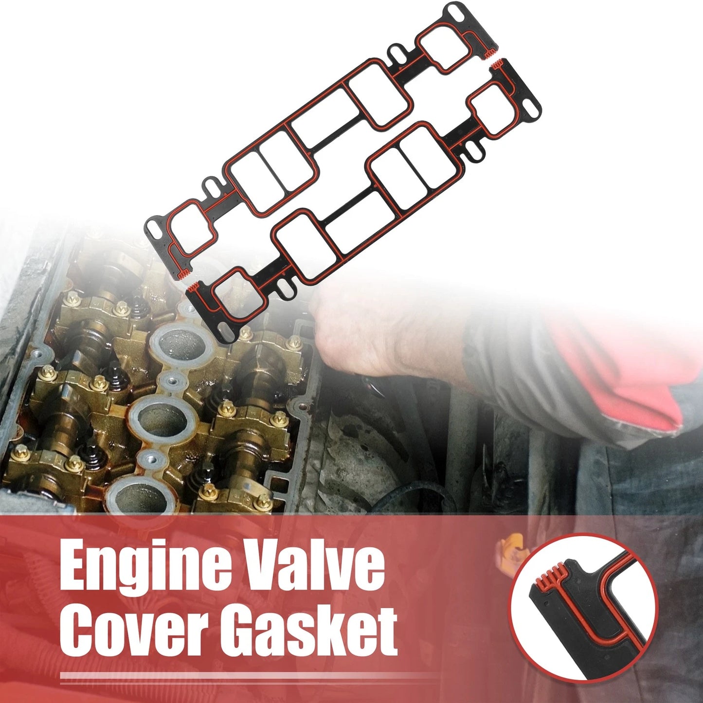 Intake Manifold Gasket for Chevrolet Express Silverado 1500 (1999 - 2006)