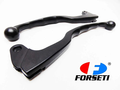 Black Forseti Front Brake & Clutch Lever Set for Yamaha DT250 (1977-1981)