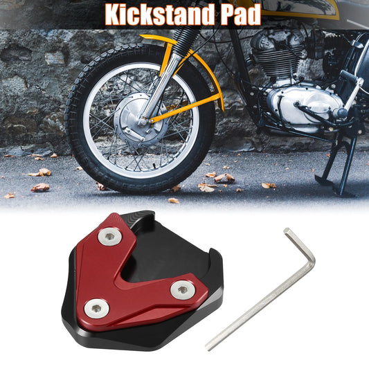 1 Set Motorcycle Kickstand Pad Side Stand Pad for HONDA CB1300 (2020–2023)