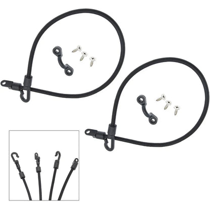 2pcs Anti-Lost Elastic Hook Rope for Fishing Rods, Kayak, Water Boat