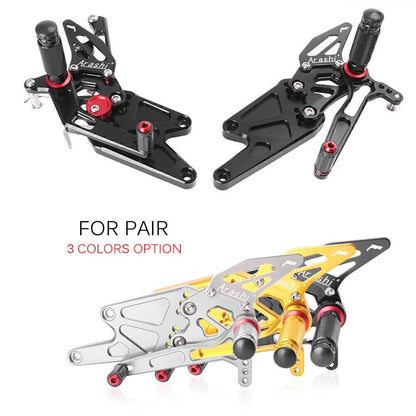 CNC Rearsets Footrests for Yamaha MT-03 MT-25 (2015 - Present)