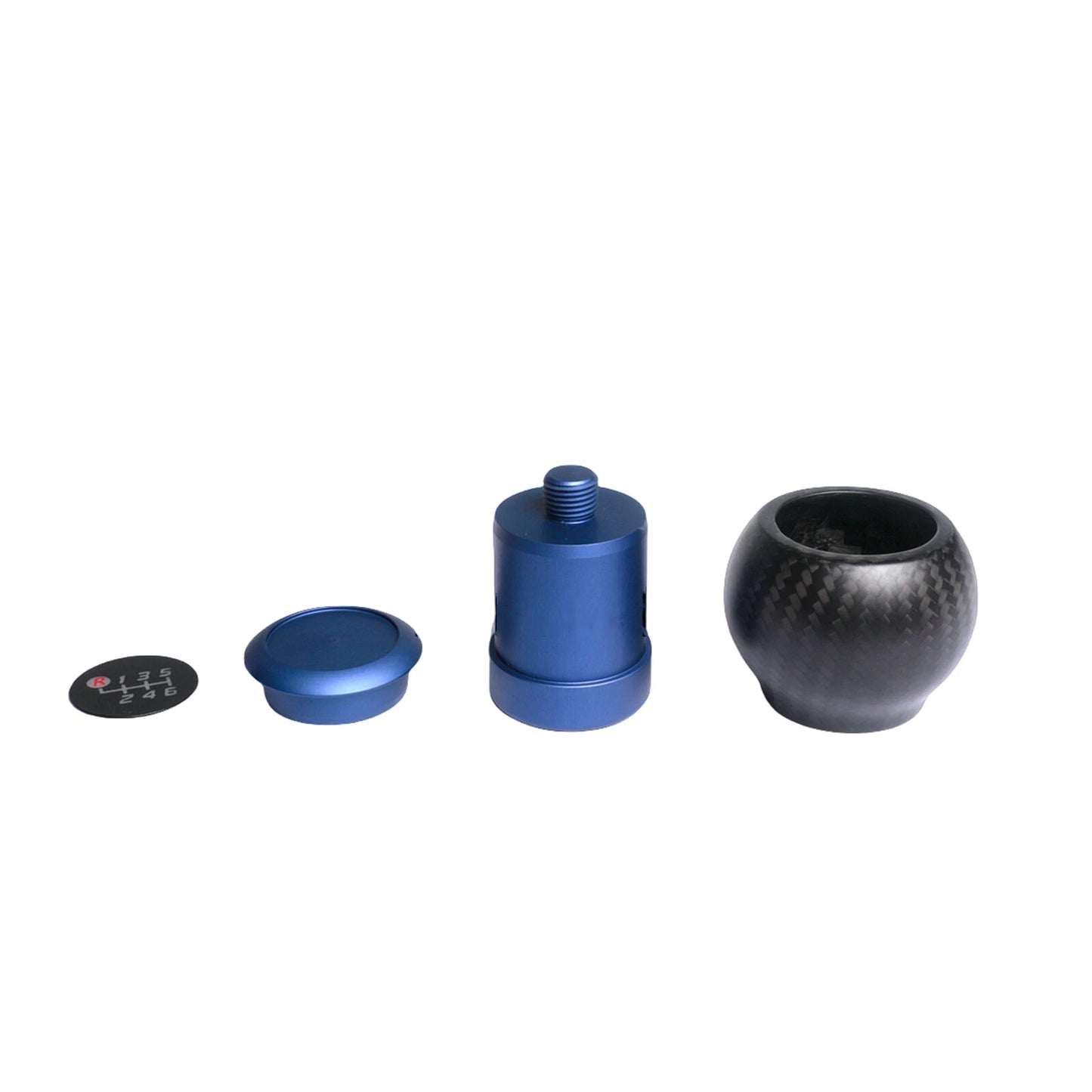 1x Carbon Fiber Gear Shift Knob for Subaru BRZ, Toyota GR86 (2013-2024)