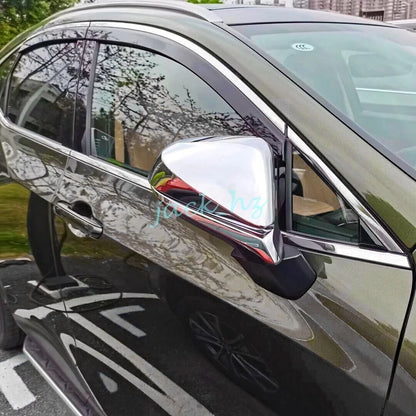2 x Chrome Side Mirror Cover Trim for Lexus NX RX (2016–2022)