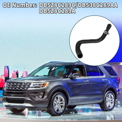 Radiator Hose Coolant Pipe for Ford Explorer 3.5L (2011-2021) - 1 x Rubber