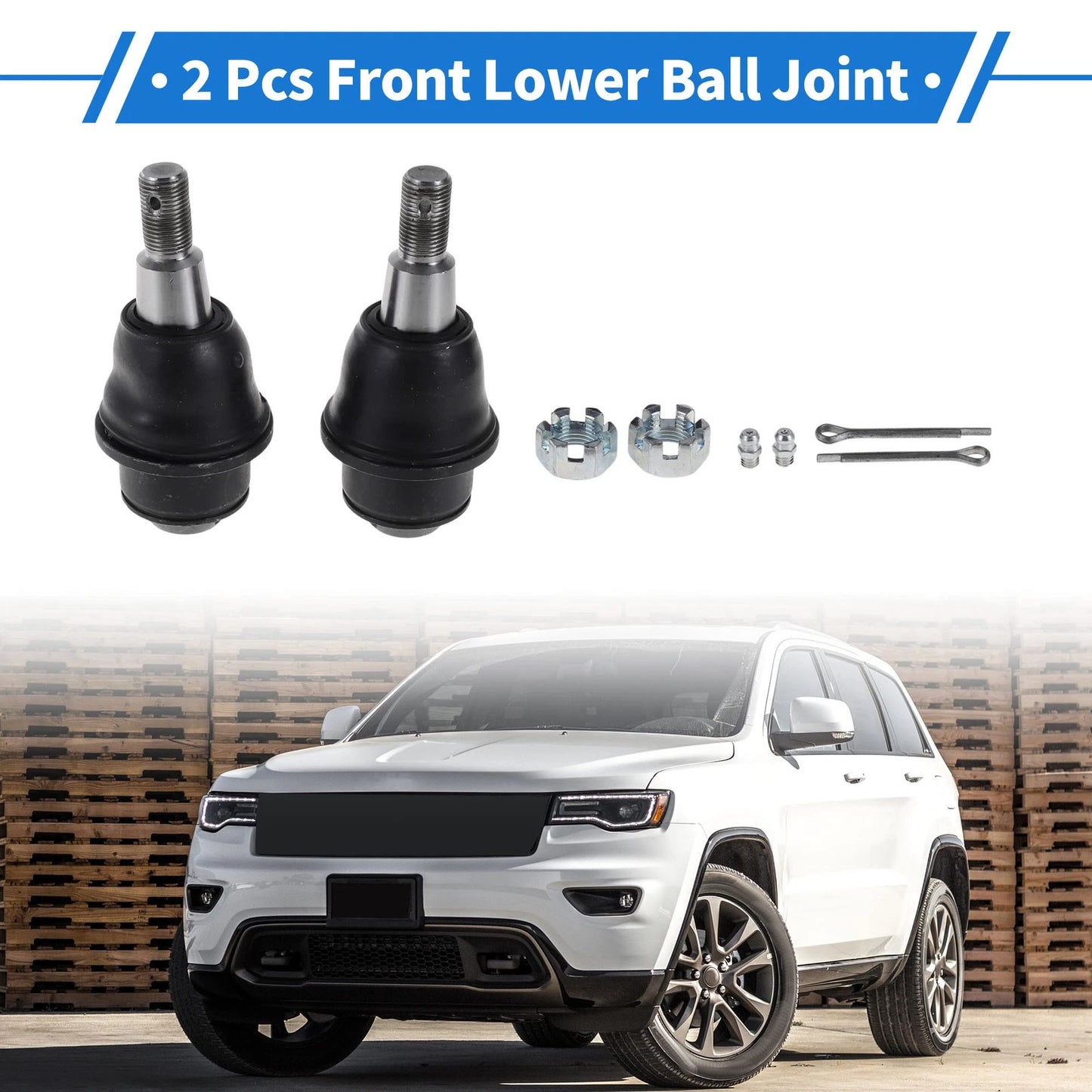 Front Lower Ball Joints for Chevrolet Silverado 1500 (2013 - 2020)