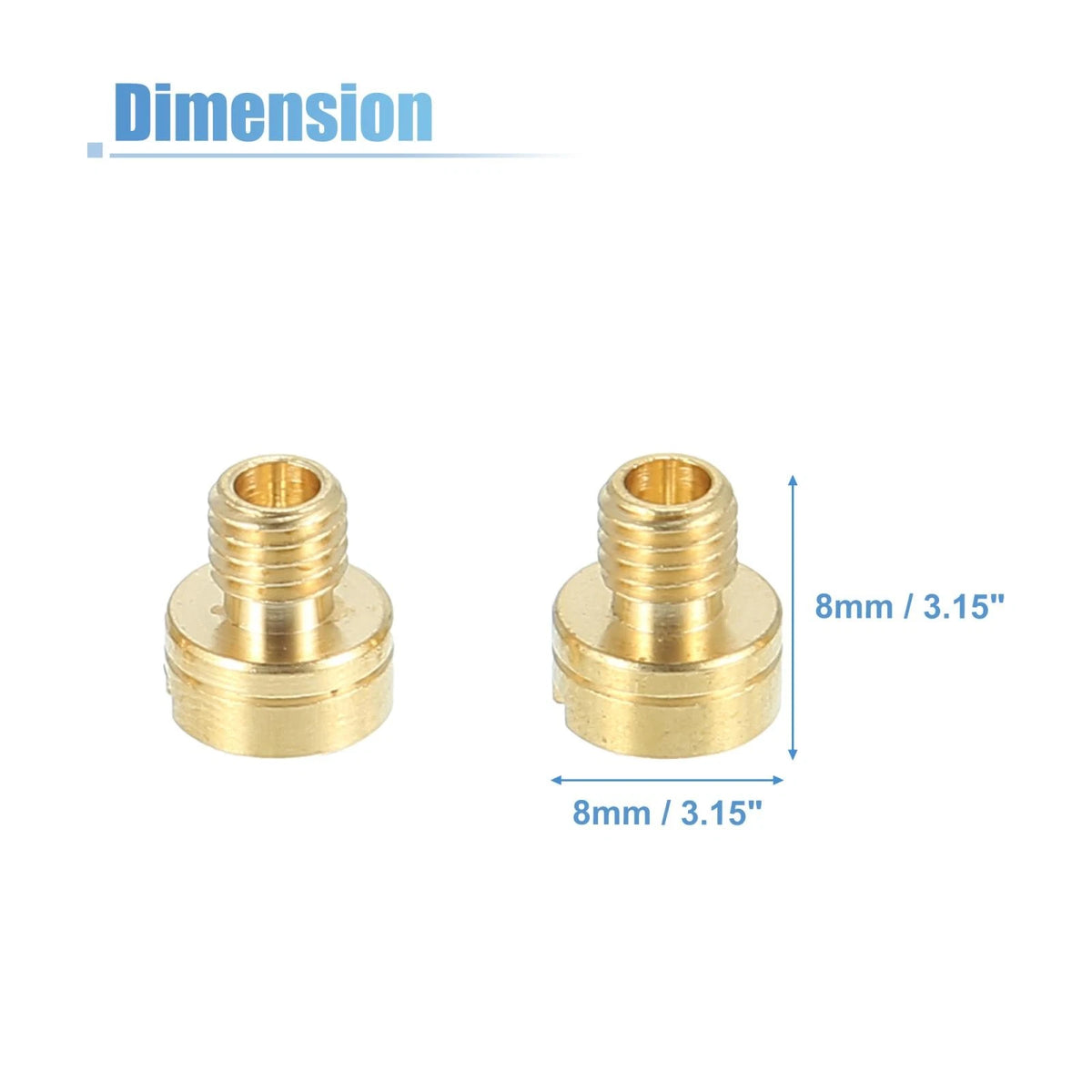 Main Jet 15pcs Brass 88-150 Carburetor Jets for Yamaha Suzuki Motorcycles