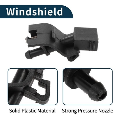 Windshield Washer Nozzle & Fluid Hose for Toyota Camry (2018-2023)
