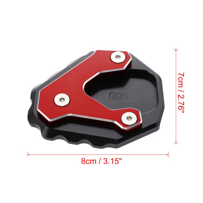 Red Kickstand Extension Side Stand Support Plate for Honda CB500X (2013-2023)