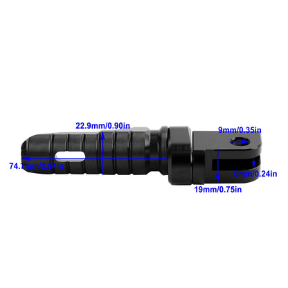 Footrests Foot Pegs for Interceptor 650, Hunter 350 (2018-2023)