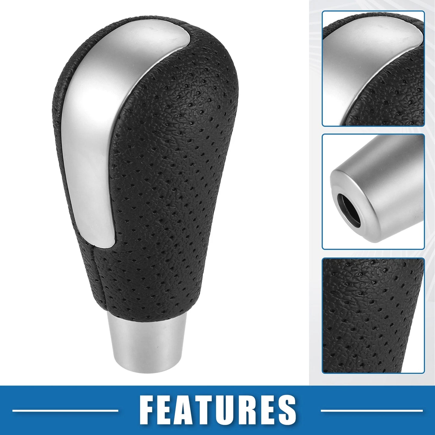 Automatic Gear Shift Knob for Mazda 3 (2009-2016) - Matte Silver Tone