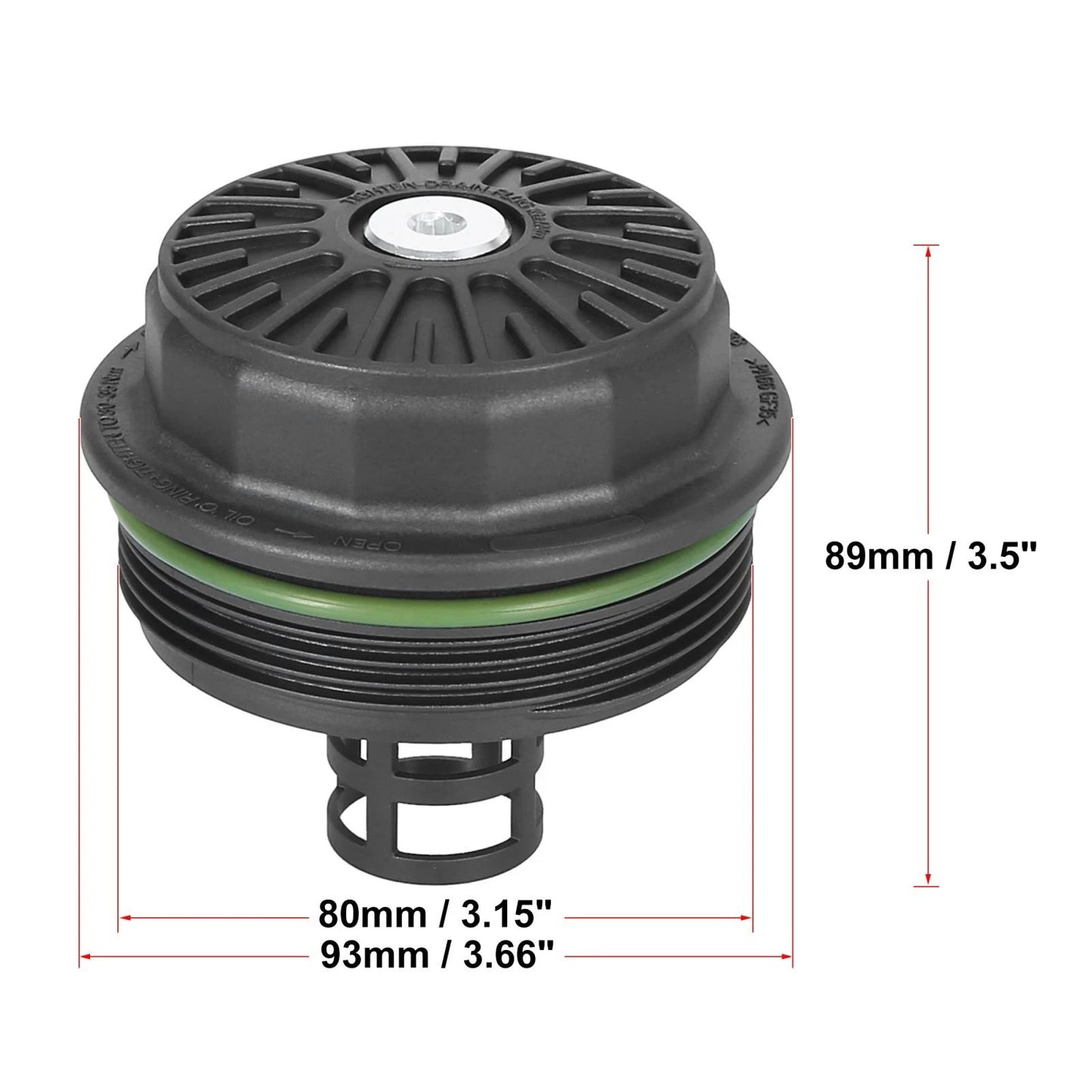 Oil Filter Cap Assembly for Ford Escape, Mazda 6, CX-7, Tribute (2001-2012)