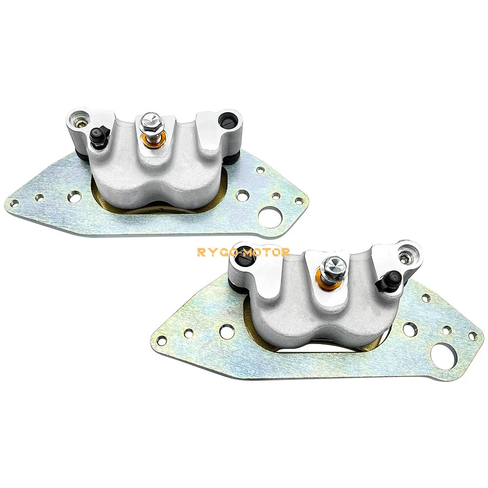Front Brake Calipers & Pads for Polaris Ranger 570 800 900 1000 Diesel Crew XP