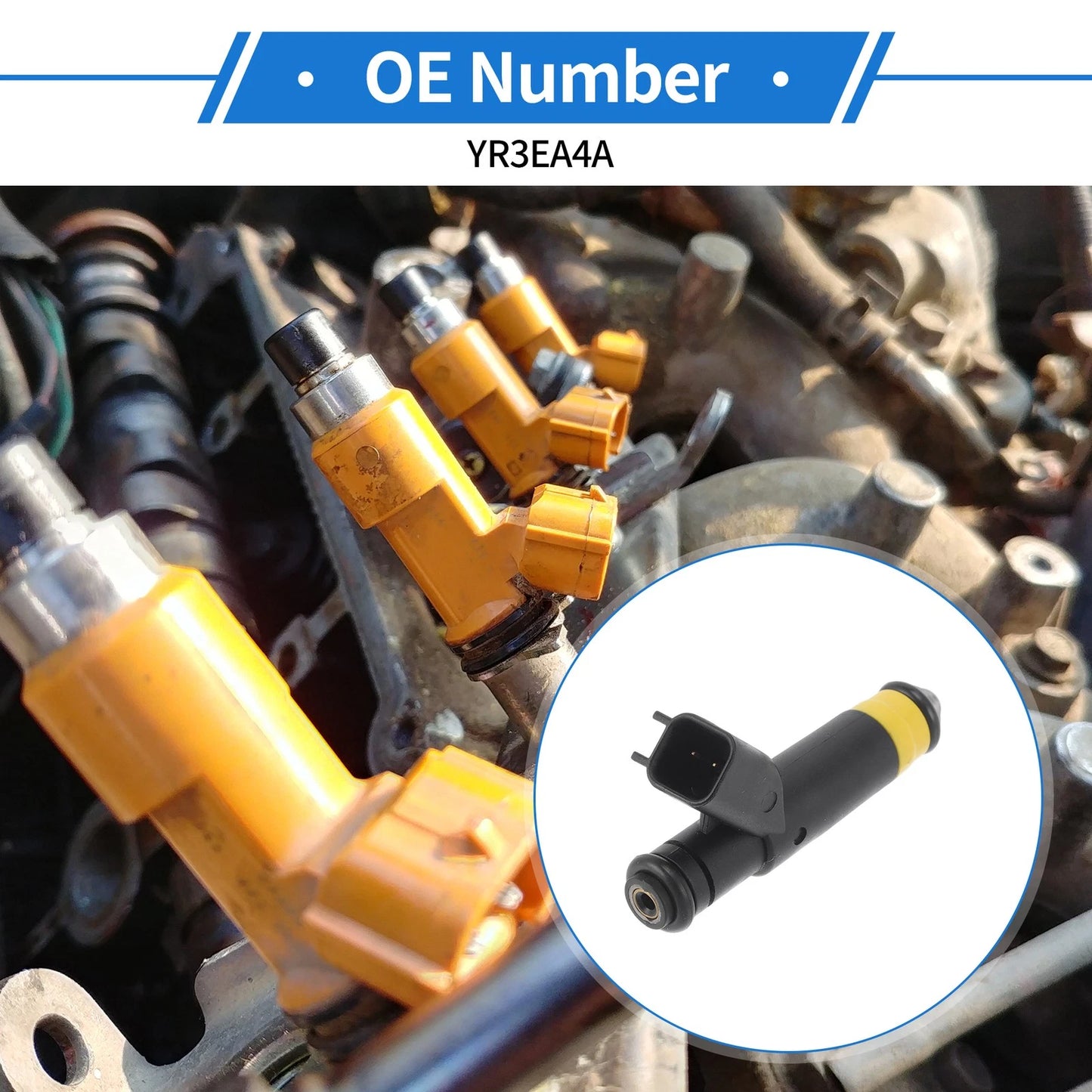 Fuel Injector for Ford F-150, Mustang 1999-2004 3.8/4.2L V6 (1 x)