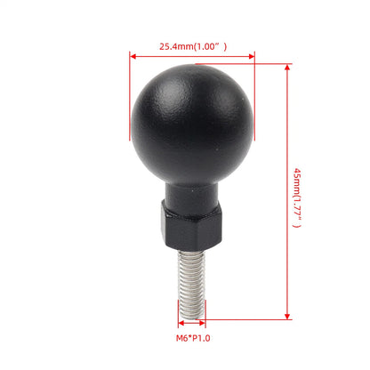 Motorcycle GPS Phone Holder Bracket Clamp Stand for M6x30mm (No Year)