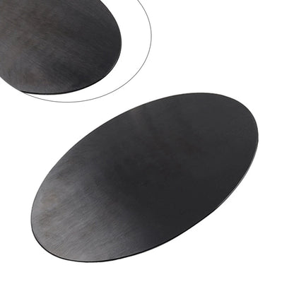 Custom Oval Aluminum License Plate for Motorbike