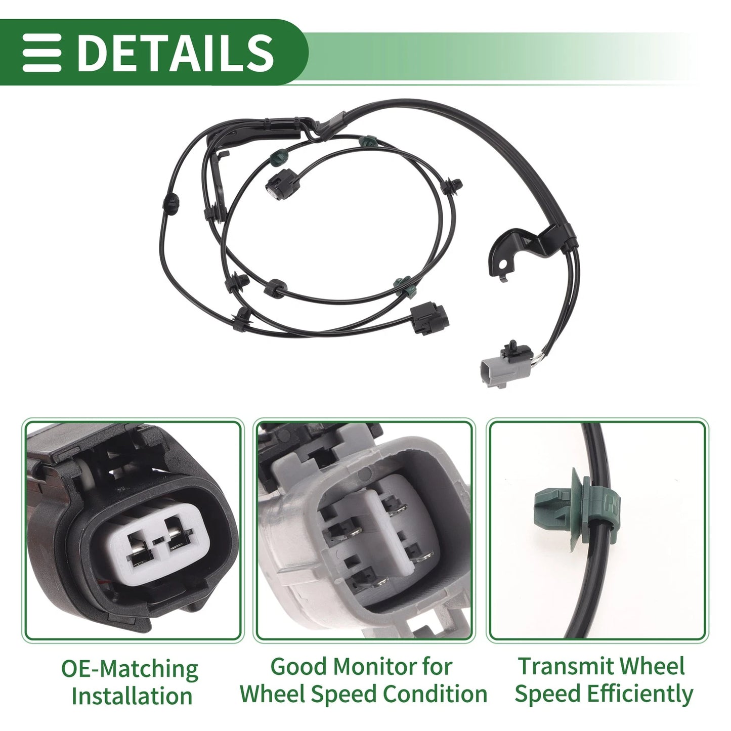 ABS Wheel Speed Sensor for Toyota 4Runner (2003-2023)