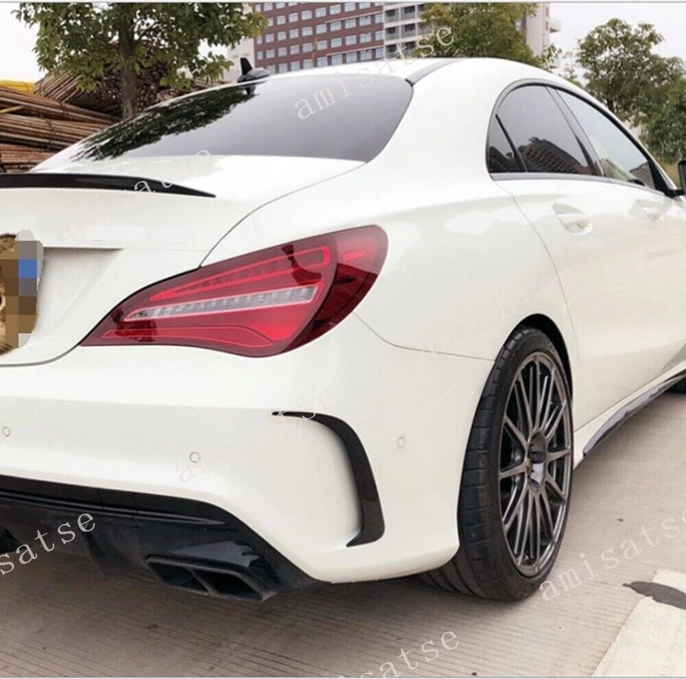 Rear Canard Air Vent Spoiler Trim for Mercedes Benz W117 CLA250/200/45 (2013-2019)