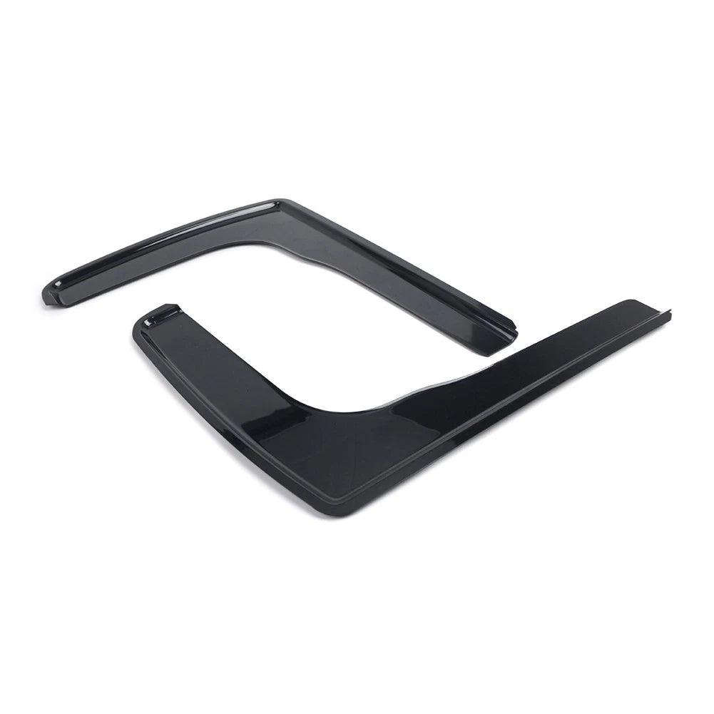 Black Window Visor Wind Deflector for Ford Transit Tourneo Custom (2012-2022)