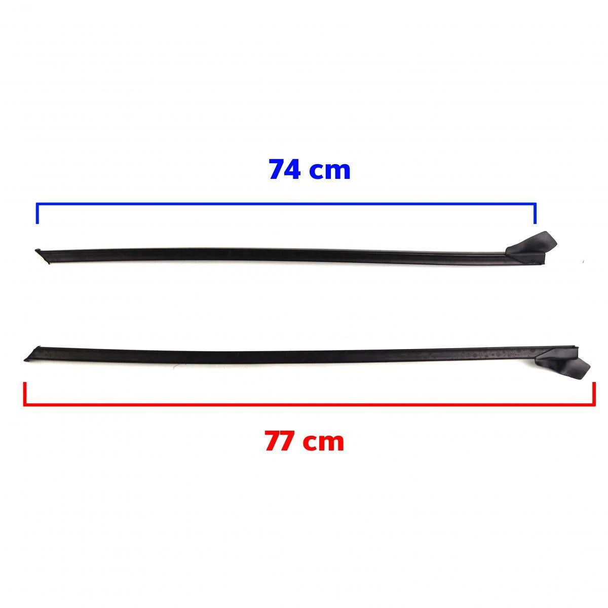 Front Windshield Moulding Rubber Seal L+R Fits ISUZU TFR Holden Rodeo 89-97 D12