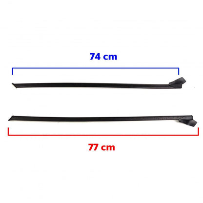 Front Windshield Moulding Rubber Seal L+R Fits ISUZU TFR Holden Rodeo 89-97 D12