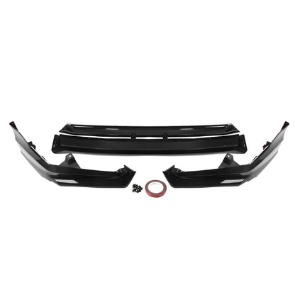 Front Spoiler Lip Cover 4 x for Honda Civic (2022-2023)