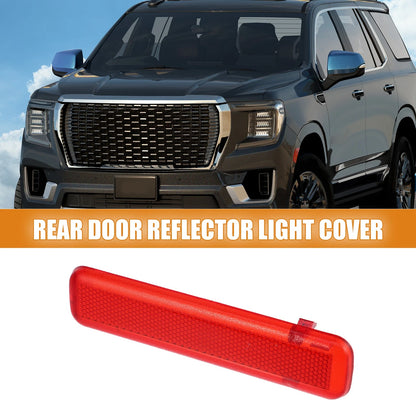 Door Panel Reflector Light Cover for Chevrolet Avalanche Red