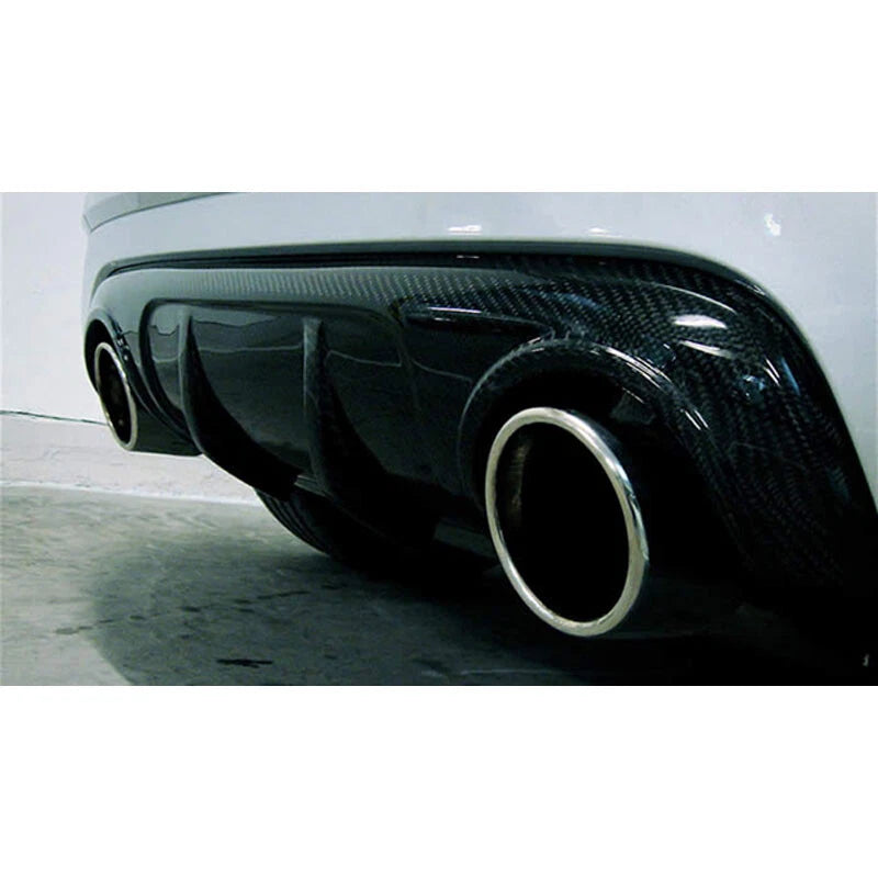 Carbon Fiber Rear Diffuser Lip Exhaust Valance Fit for Audi TT 2000-2006