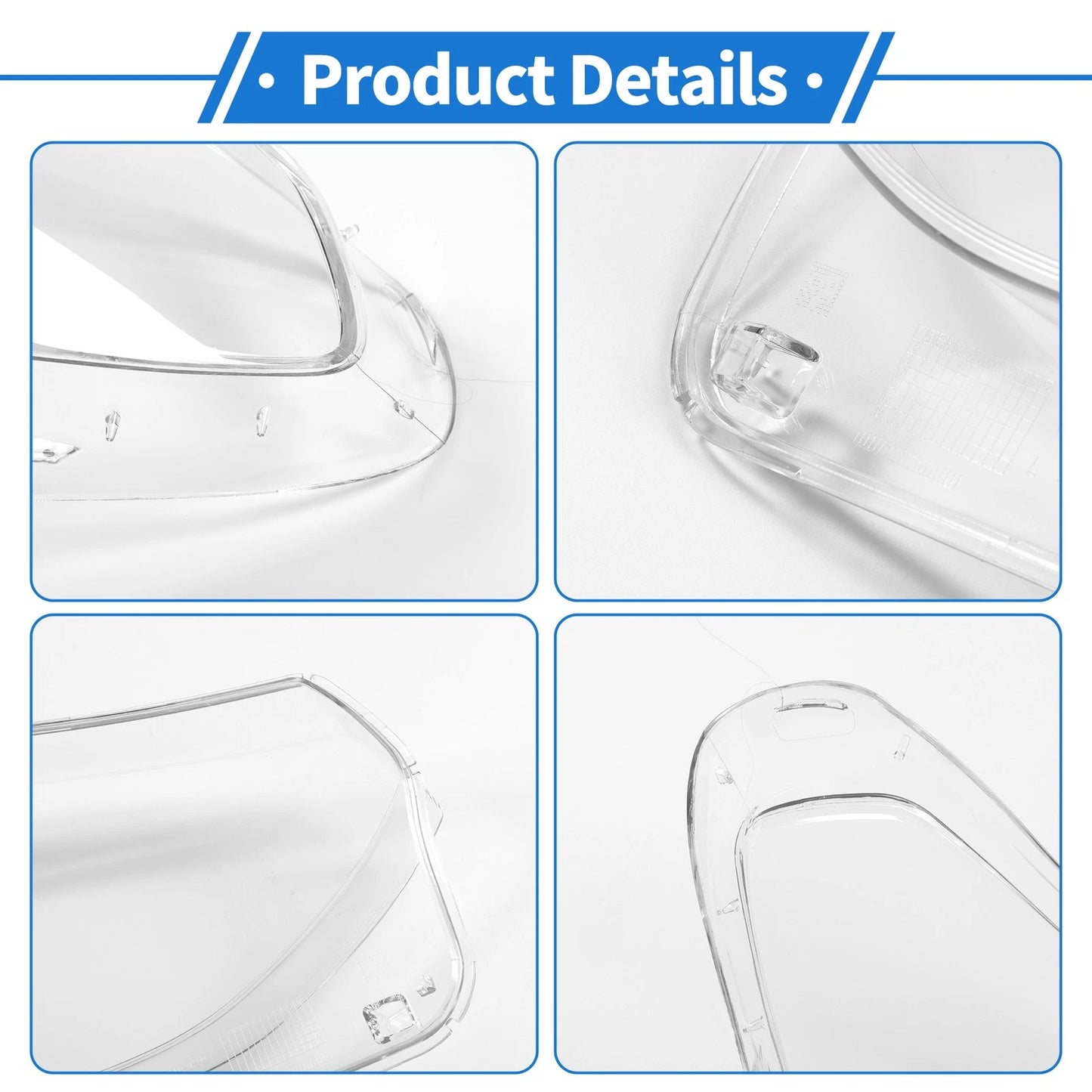 Front Left Headlight Lens Cover for BMW X3 X4 (2018 - 2021)