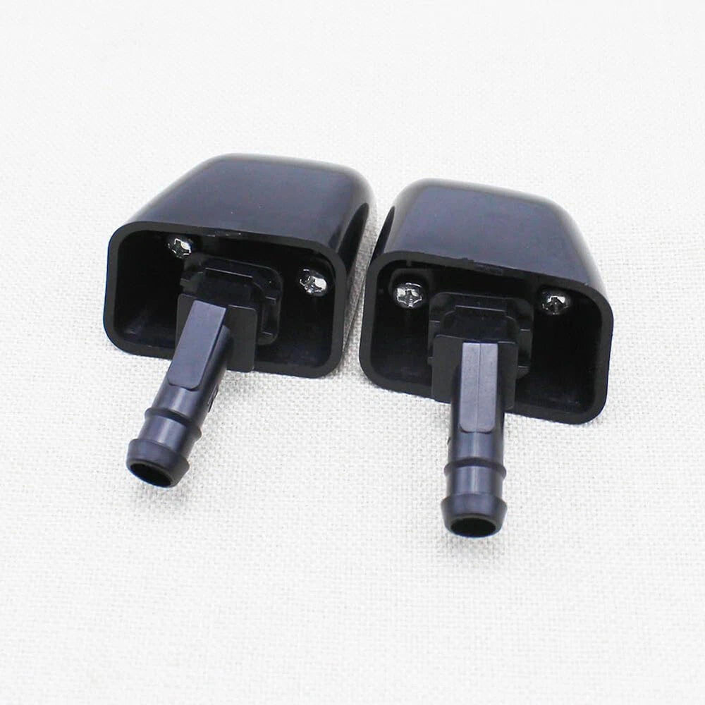 Headlight Washer Nozzles Black for Nissan X-Trail T31 (2008-2014)