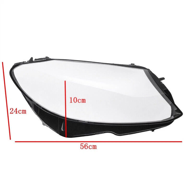 Right Headlamp Shell for Mercedes C Class W205 Headlight Lens Cover (2014-2017)