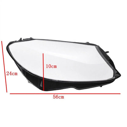 Right Headlamp Shell for Mercedes C Class W205 Headlight Lens Cover (2014-2017)