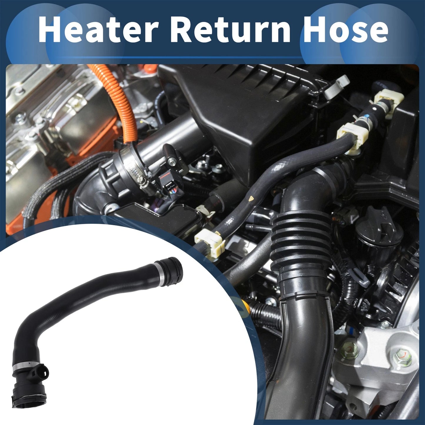 Radiator Hose for BMW 550i, 650i 2006-2010 ()