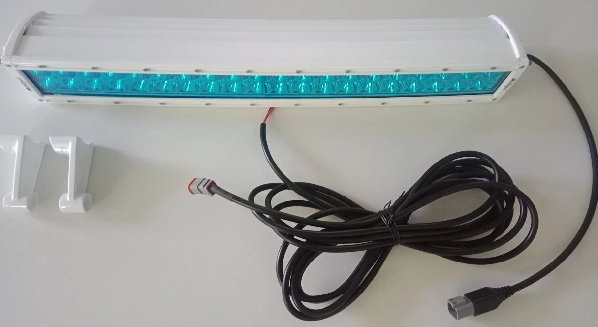 20" Marine Grade Light Bar, 200W, 40 White LEDs, for 4X4 Vehicles