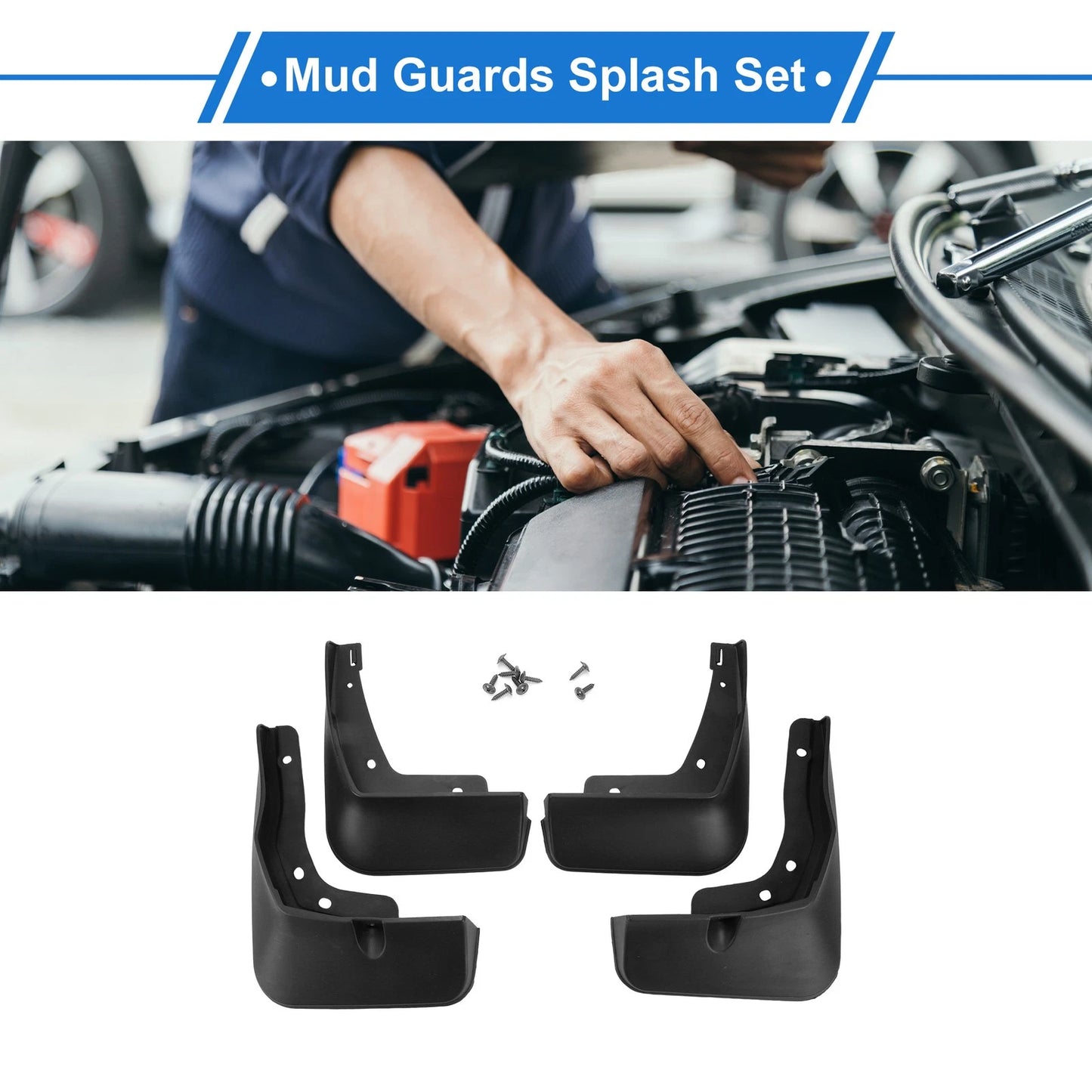 Mud Flap Splash Guards for Ford Taurus (2019-2020)