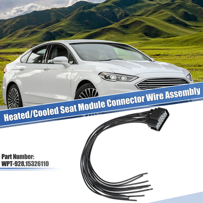Heated Cooled Seat Module Connector Pigtail for Ford Lincoln (2015-2020)