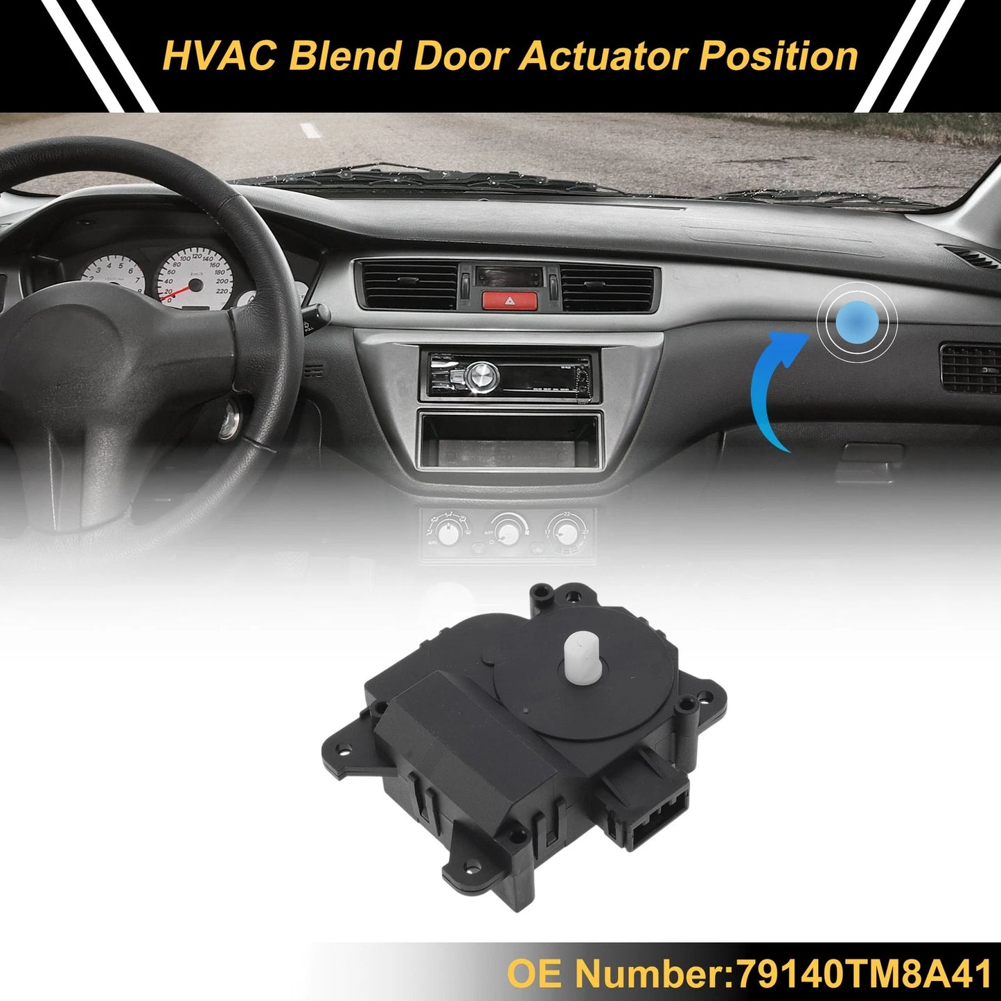 Heater Blend Door Actuator for Honda Insight (2010-2014)