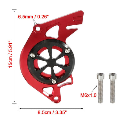 Red Motorbike Front Chain Guard Sprocket Cover for Honda MSX125 (2013-2017)