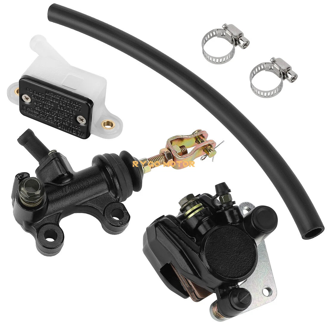 Front Brake Caliper & Rear Brake Master Cylinder for Honda ATC200X (1983–1985)