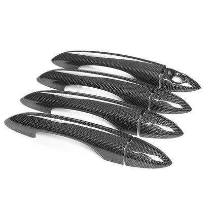 Carbon Fiber Exterior Door Handle Cover Trim for ALFA Romeo Giulia Stelvio 16-20